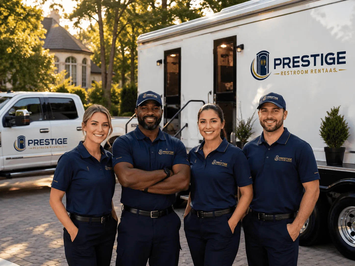 Trusted Luxury Portable Restrooms company in Glenmora, LA